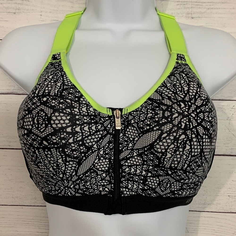 VSX Sport Victoria’s Secret Racerback Zip Bra